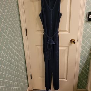 Nine West Navy Nine West Navy v-neck jumpsuit XL